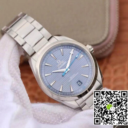 Omega Seamaster Aqua Terra 150M 220.10.41.21.03.002 VS Factory 1:1 Best Edition Replica Watch Swiss ETA8900 Blue Textured Dial